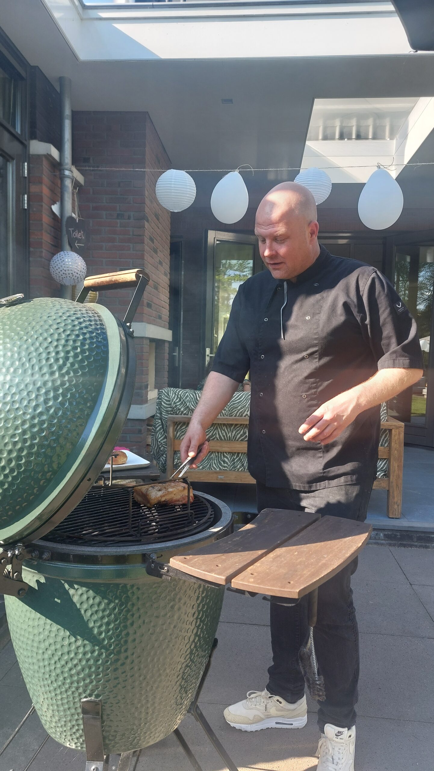 Chef aan huis Dordrecht voor een BBQ walking dinner & diner thuis